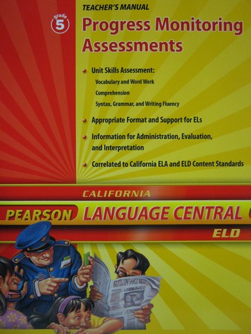 (image for) Language Central ELD 5 Progress Monitoring Assessments TM(CA)(P)