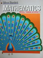 (image for) Silver Burdett Mathematics 5 Critical Thinking Activities (P)