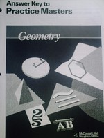 (image for) Geometry Answer Key to Practice Masters (P)