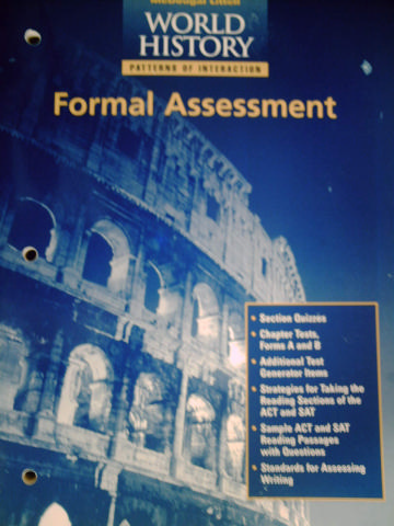 (image for) World History Patterns of Interaction Formal Assessment (P)