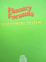 (image for) Fluency Formula 5 Assessment System (P)