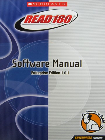 (image for) Read 180 Enterprise Edition Software Manual Version 1.0.1 (P)