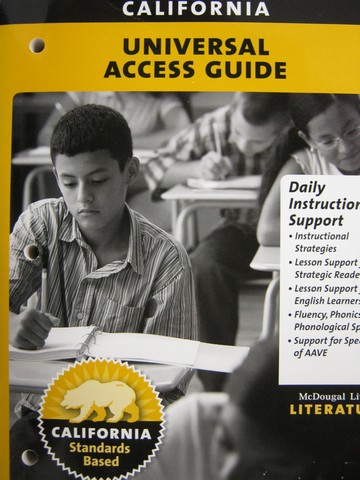 (image for) ML Literature 6 Universal Access Guide (CA)(P)