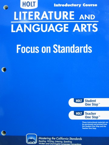 (image for) Focus on Standards Introductory Course (CA)(P)