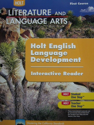 (image for) ELD Interactive Reader 1st Course (CA)(P)