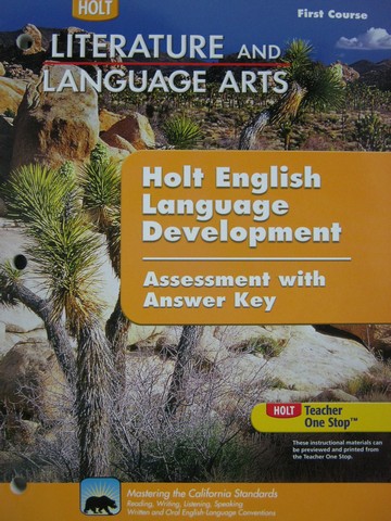 (image for) ELD Assessment with Answer Key 1st Course (CA)(P)
