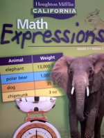 (image for) California Math Expressions 3 Student Activity Volume 1 (CA)(P)