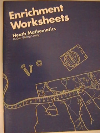 (image for) Heath Mathematics 8 Enrichment Worksheets (P) by Ockenga