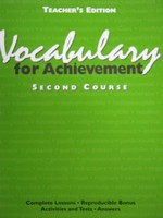 (image for) Vocabulary for Achievement 2nd Course 8 TE (TE)(P)