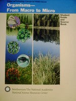 (image for) NSRC Organisms-From Macro to Micro Student Guide (Spiral)
