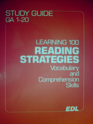 (image for) Learning 100 Reading Strategies Study Guide GA 1-20 (P)