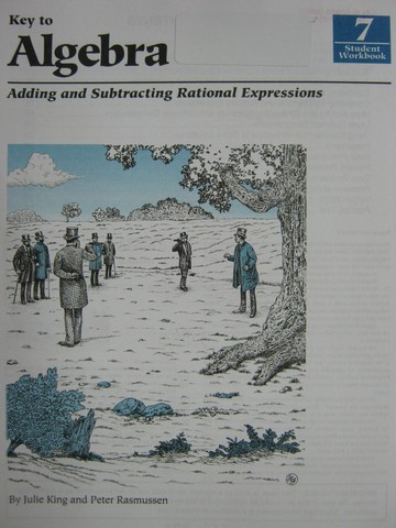 (image for) Key to Algebra 7 Student Workbook (P) by King & Rasmussen