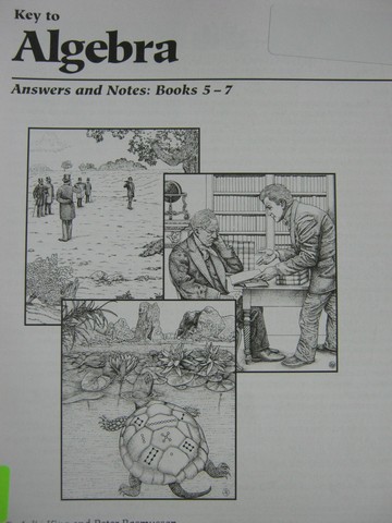 (image for) Key to Algebra Books 5-7 Answers & Notes (P) by King & Rasmussen