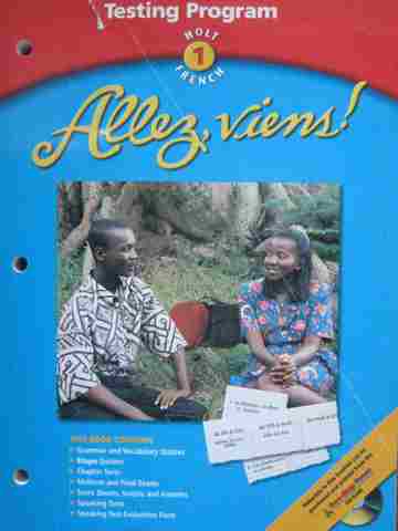 (image for) Allez, viens! 1 Testing Program (P) by Manley, Canales, Simondet