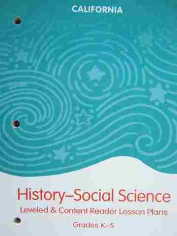 (image for) History-Social Science K-5 Leveled & Content Reader Lesson Plans (CA)(P)