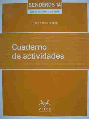 (image for) Senderos 1A Cuaderno de actividades TE (TE)(P)