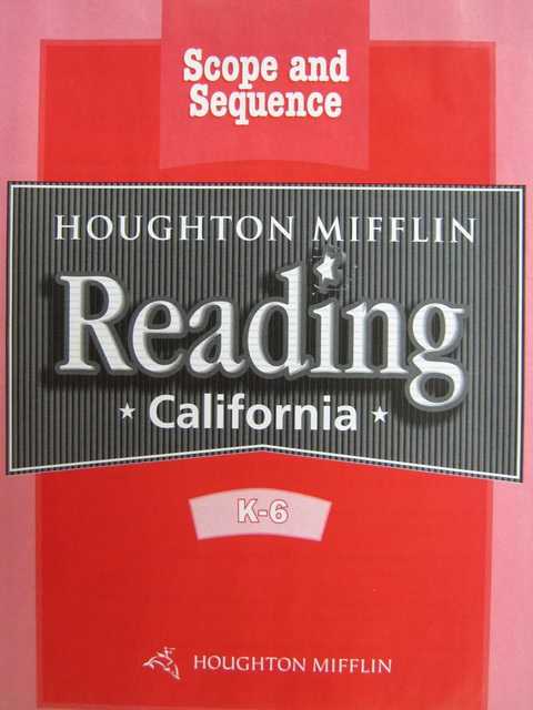 (image for) Reading K-6 Scope & Sequence (P)