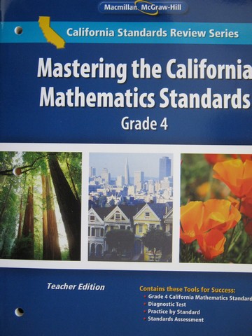 (image for) Mastering the California Mathematics Standards 4 TE (TE)(P)