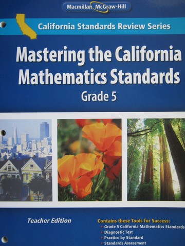 (image for) Mastering the California Mathematics Standards 5 TE (TE)(P)