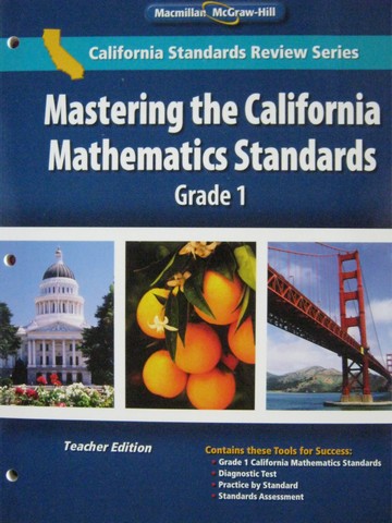 (image for) Mastering the California Mathematics Standards 1 TE (TE)(P)
