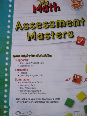 (image for) My Math 2 Assessment Masters (P)