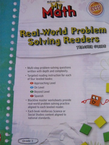 (image for) My Math 2 Real-World Problem Solving Readers TG (TE)(P)