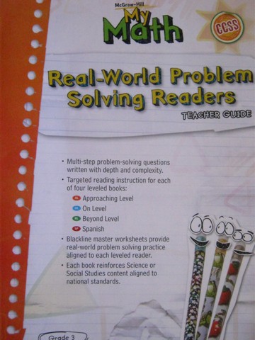 (image for) My Math 3 Real-World Problem Solving Readers TG (TE)(P)