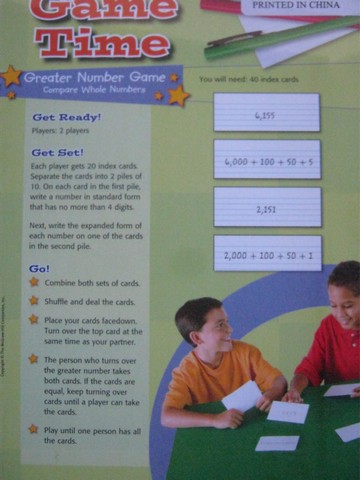 (image for) My Math 4 Gameboards (Pk)