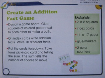 (image for) My Math 1 Activity Cards (Pk) - Click Image to Close