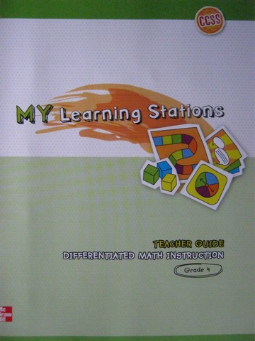 (image for) My Math 4 My Learning Stations Differentiated Math TG (TE)(P)