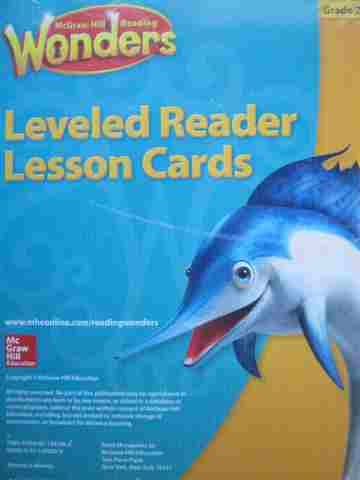 (image for) Wonders 2 Leveled Reader Lesson Cards (Pk)