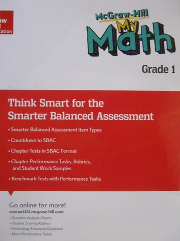 (image for) My Math 1 Think Smart for the Smarter Balanced Assessment (P)