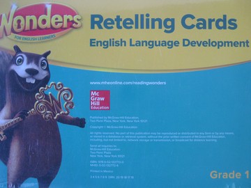 (image for) Wonders 1 ELD Retelling Cards (Pk)