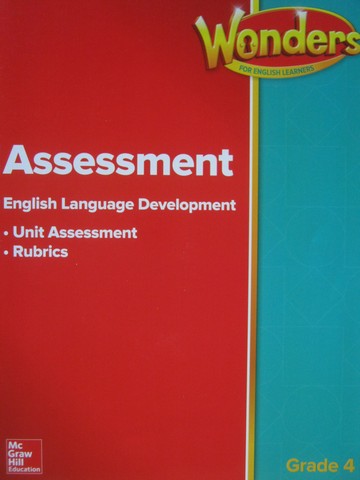 (image for) Wonders 4 ELD Assessment (P)