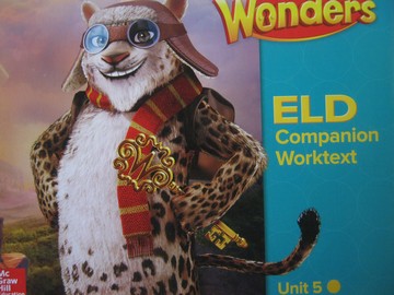 (image for) Wonders 4.5 ELD Companion Worktext (CA)(P) by August, Echevarria