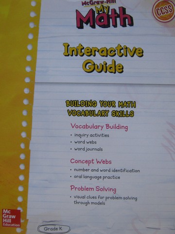 (image for) My Math K Interactive Guide (P)