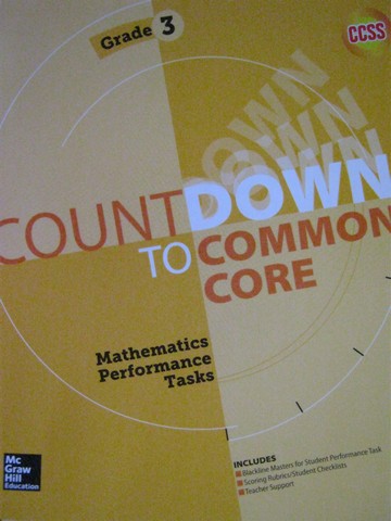 (image for) My Math 3 Count Down to Common Core (P)