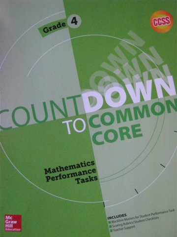 (image for) My Math 4 Count Down to Common Core (P)