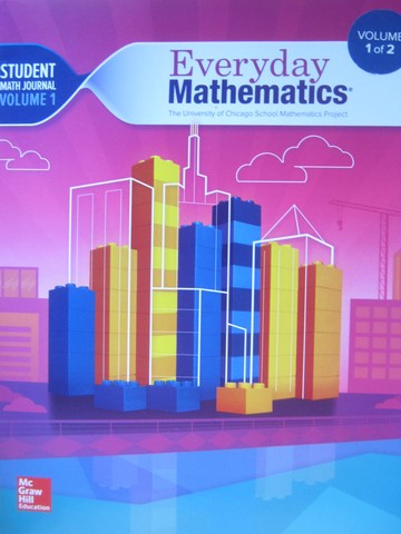 (image for) Everyday Mathematics CCSS 4 4th Edition Math Journal 1 (P)