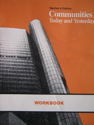 (image for) Communities Today & Yesterday 3 Workbook TE (TE)(P)