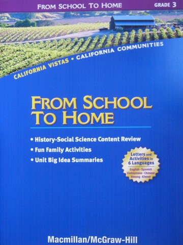 (image for) California Vistas 3 From School to Home (CA)(P)