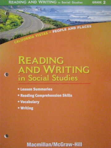 (image for) California Vistas 2 Reading & Writing in Social Studies (CA)(P)