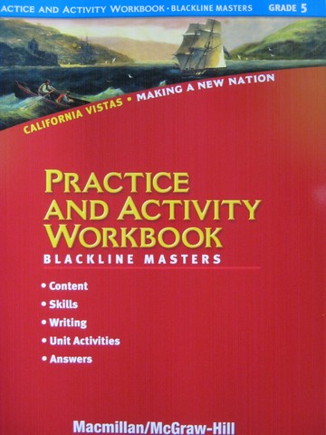 (image for) California Vistas 5 Practice & Activity Workbook BLM (CA)(P)