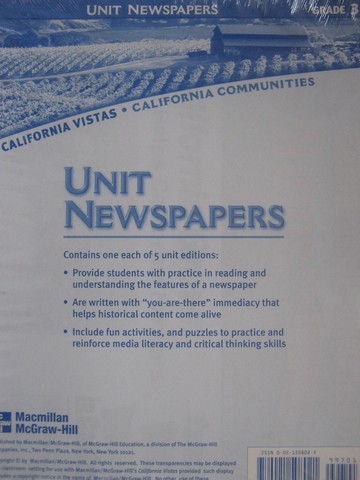 (image for) California Vistas 3 Unit Newspapers (CA)(Pk)