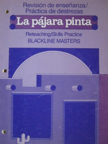 (image for) La pajara pinta 8 Reteaching Skills Practice BLM (P)