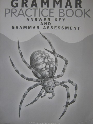 (image for) Spotlight on Literacy 4 Grammar Practice Book Answer Key (P)