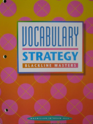 (image for) Spotlight on Literacy 2 Vocabulary Strategy BLM (P)