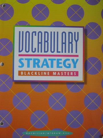 (image for) Spotlight on Literacy 5 Vocabulary Strategy BLM (P)