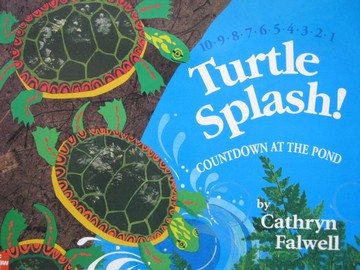 (image for) Turtle Splash! Countdown at the Pond (P) by Cathryn Falwell