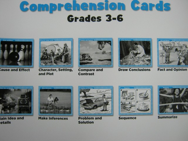 (image for) Reading Triumphs Grades 3-6 Comprehension Cards (Pk)